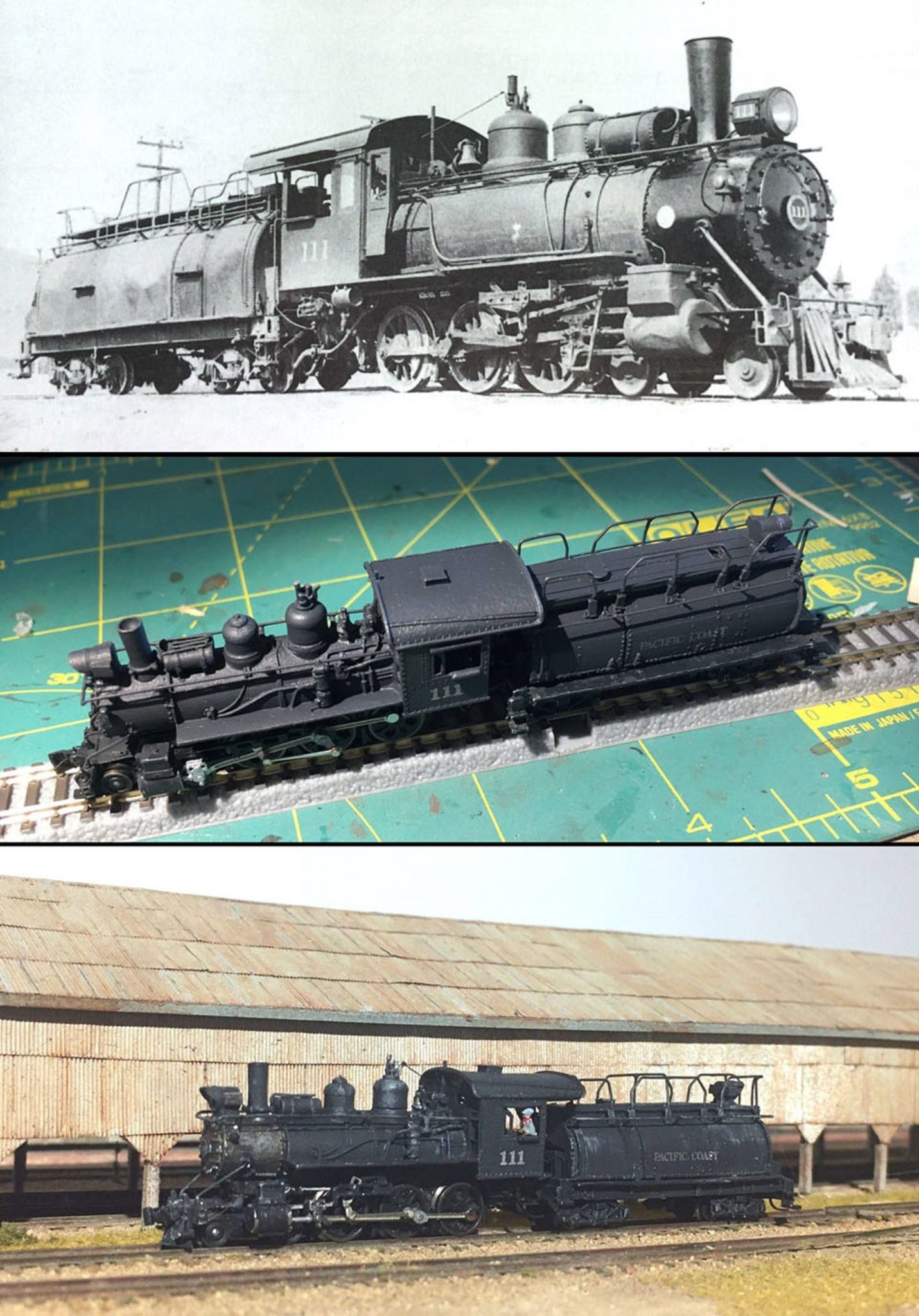 Pacific Coast 111 narrow gauge N The Model Railway Club