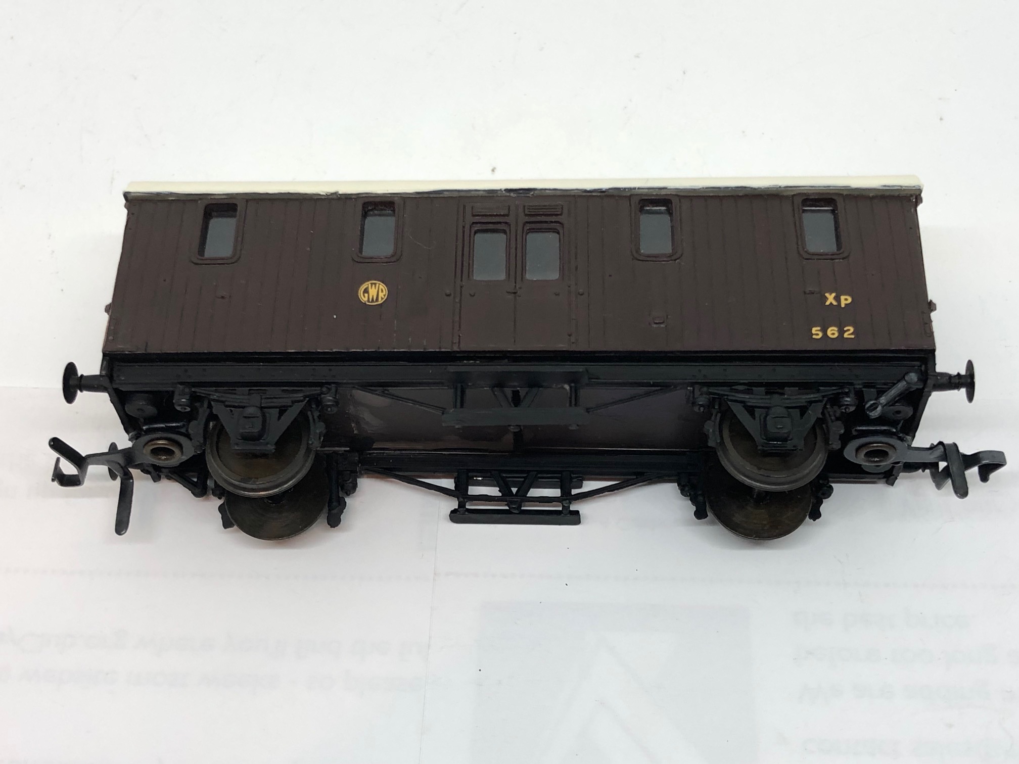 Ian Kirk 8850 GWR Python covered Carriage Truck DK98 The Model