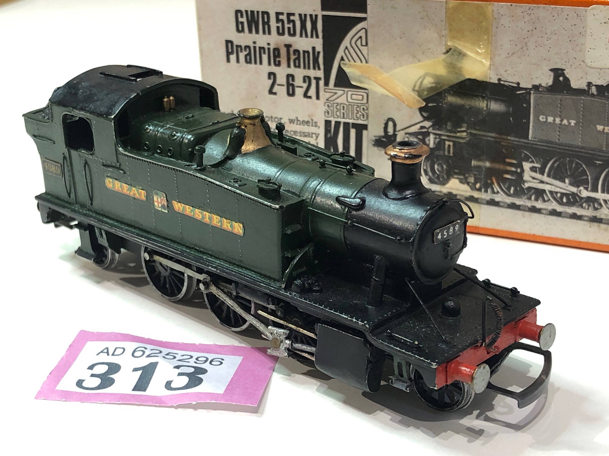 K s OO Kit built GWR 55 kit built 2 6 2 tank loco P313 CLJ