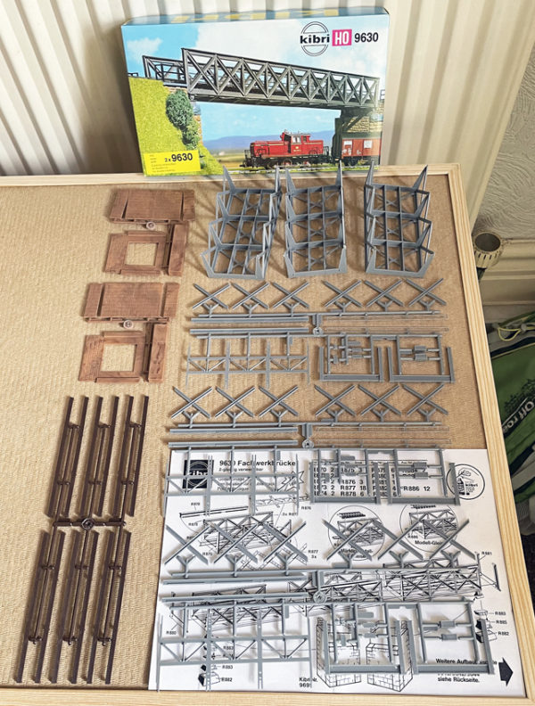 Pont Métallique Kibri HO 9630 – Kit Miniature Vintage à Assembler