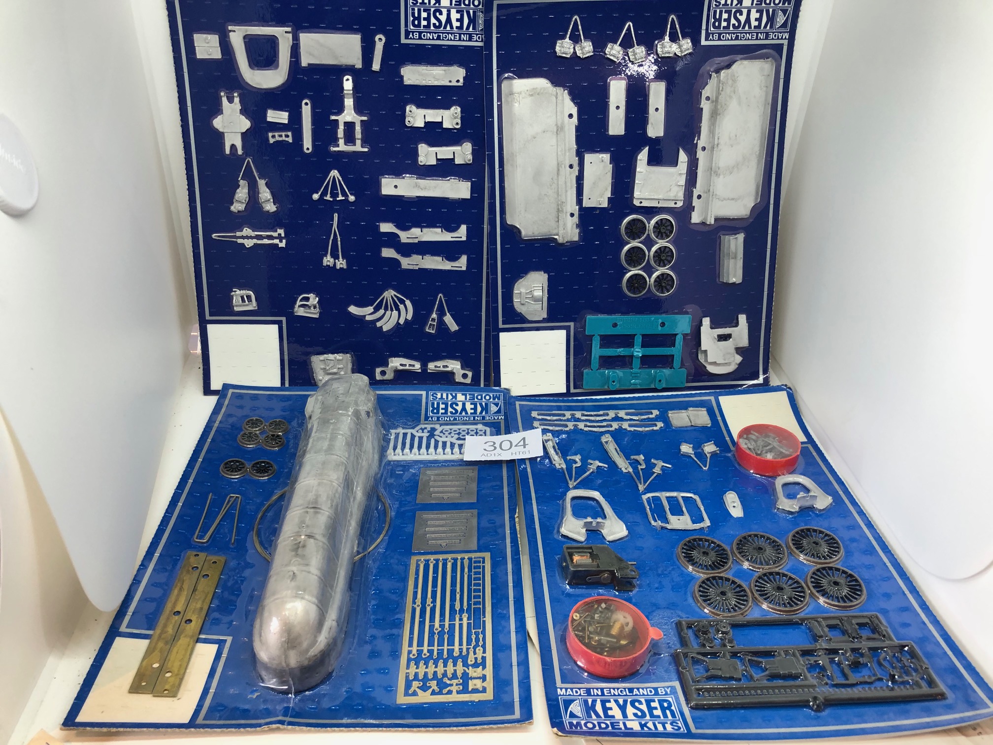 Keyser OO L48 LMS Coronation Class white metal kit not started W304 MJC