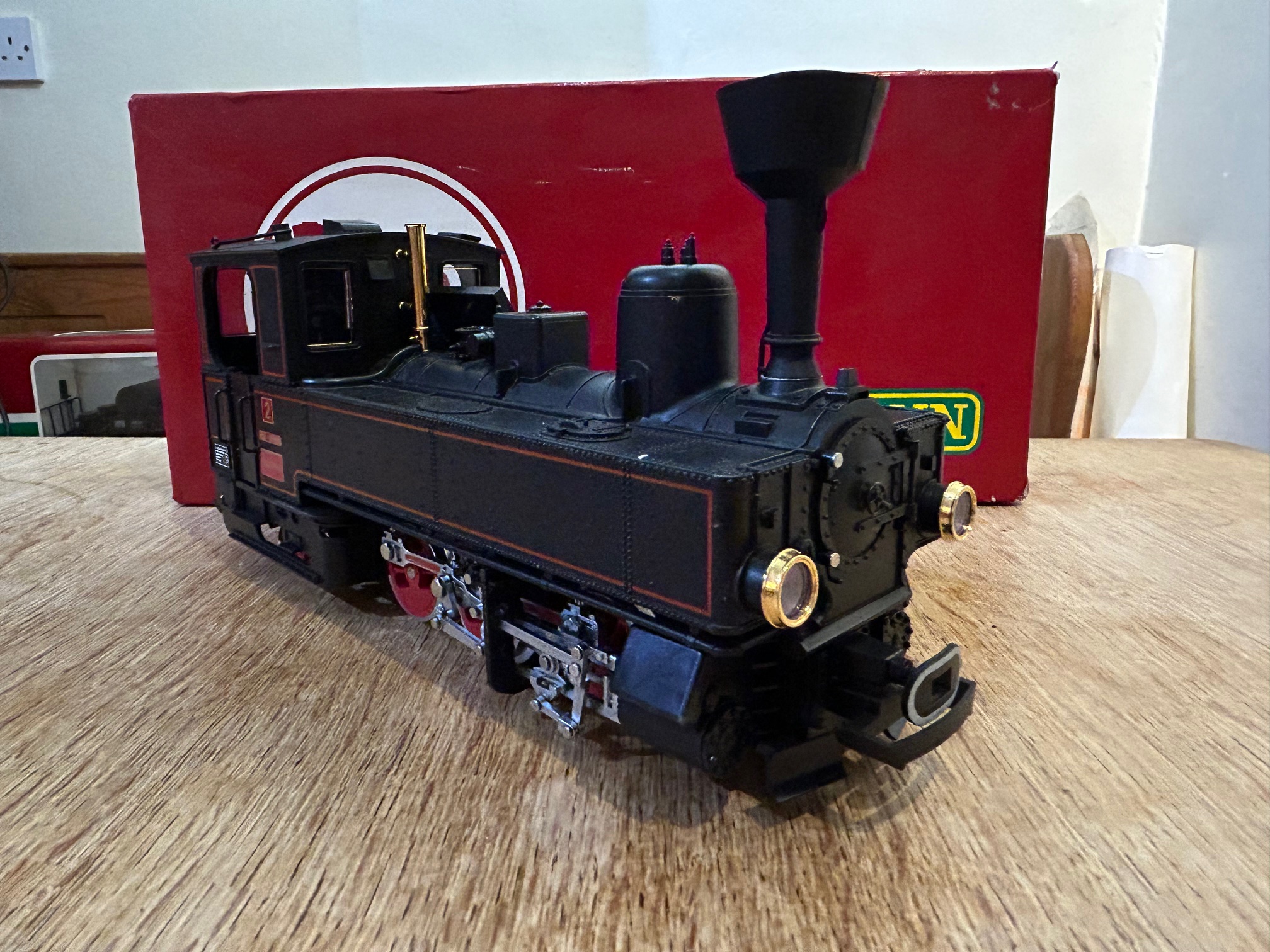 LGB G scale 2071D Zillertahlbahn 0 6 2 tank locomotive boxed VGC